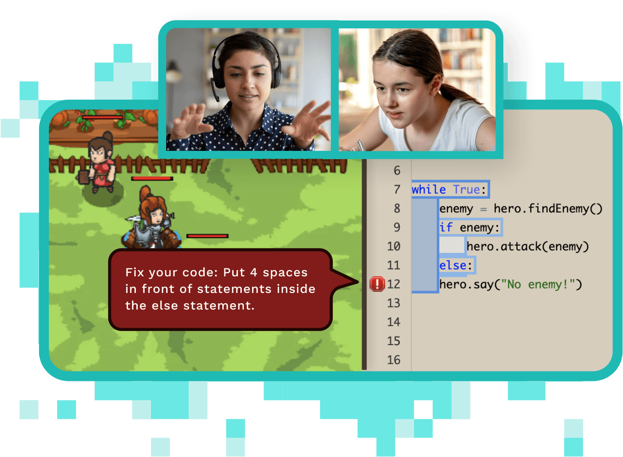 Text-based coding screenshot